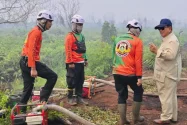 Presiden Perintahkan Tambah Peralatan Atasi Karhutla Kalimantan