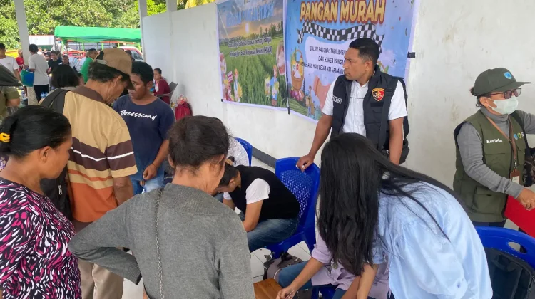 Polres Nagekeo Gelar Saber Pangan jelang Hari Besar