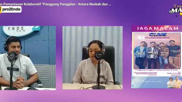 Seminari Mataloko Pentaskan Drama Kolaboratif Misteri Jubah Putih