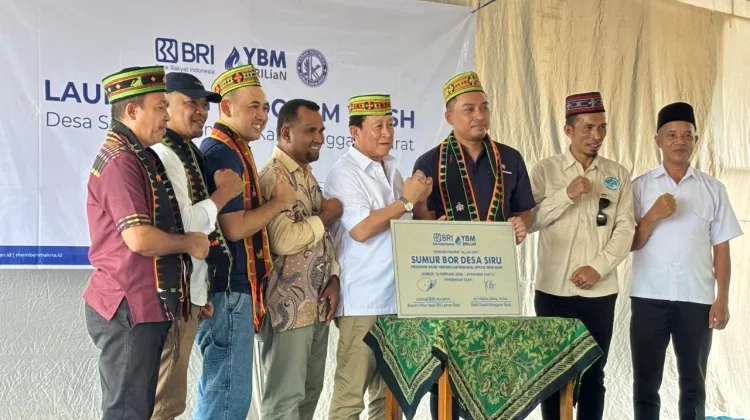 YBM BRILiaN Resmikan Program WASH di Desa Siru, Manggarai Barat