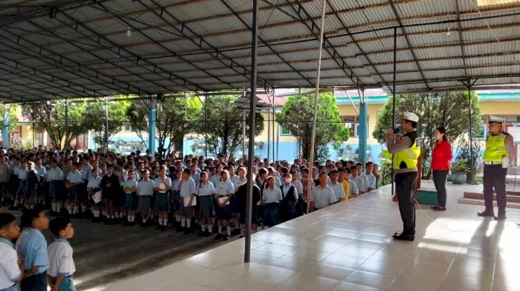 Police Goes To School, Polres Manggarai Edukasi Pelajar SMP Immaculata