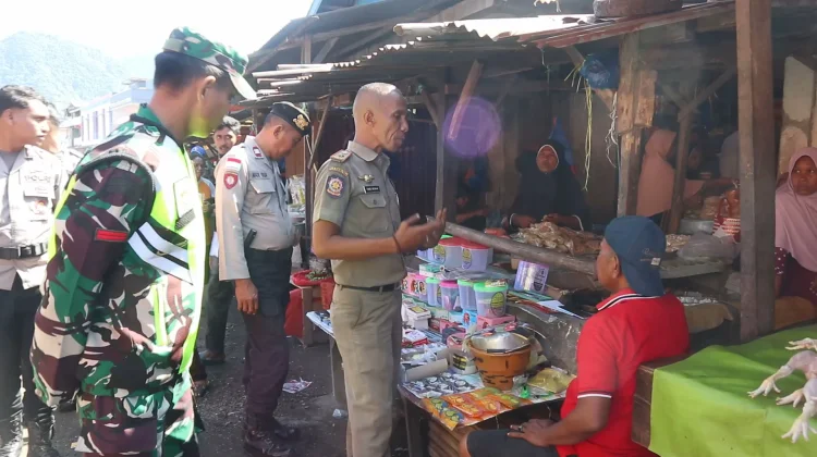 Penataan Pedagang di Pasar Mbongawani Ende Terus Dilakukan
