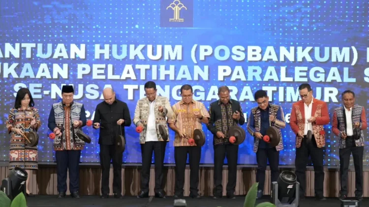 3.442 Pos Bantuan Hukum Desa Resmi Diluncurkan di NTT