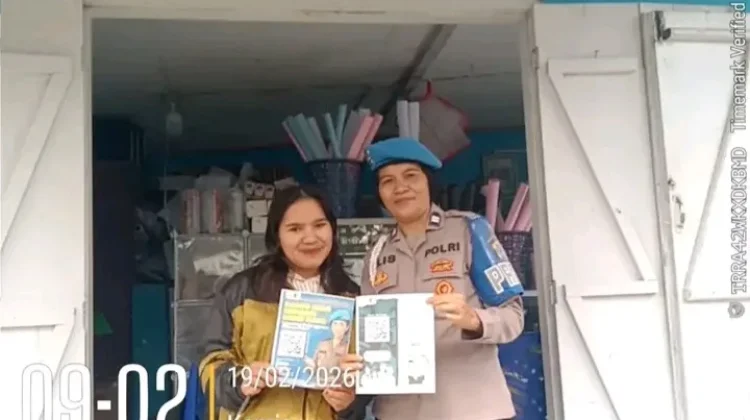 Polsek Golewa Sosialisasikan Layanan Pengaduan QR Code