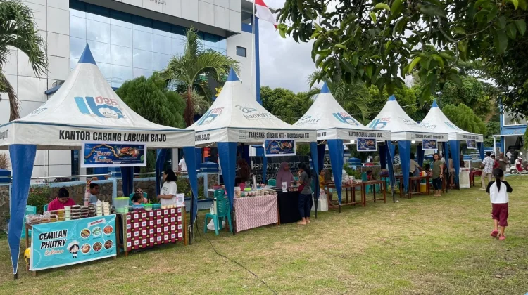 Bank NTT Labuan Bajo Gelar Bazar Ramadan Dukung UMKM