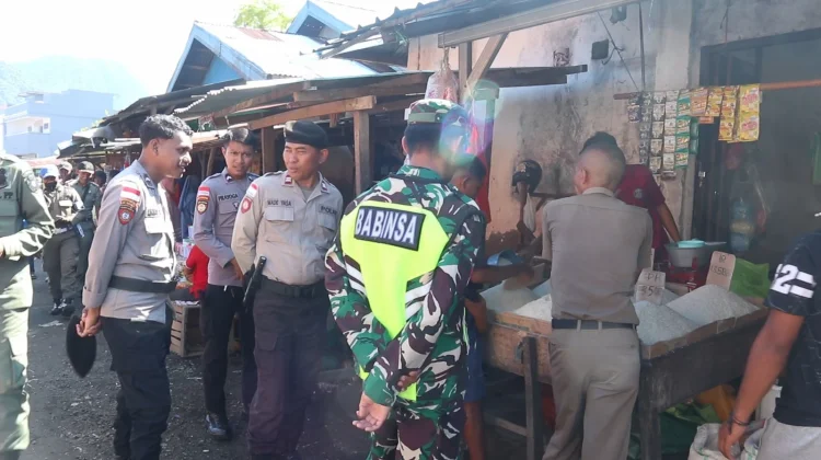 Disperindag Tegaskan Tarif Lapak Pasar Mbongawani