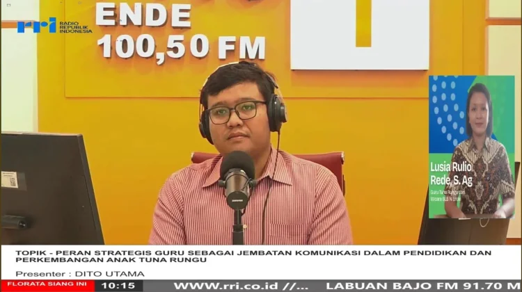 Guru Menjadi Kunci Komunikasi pada Pendidikan Anak Tunarungu