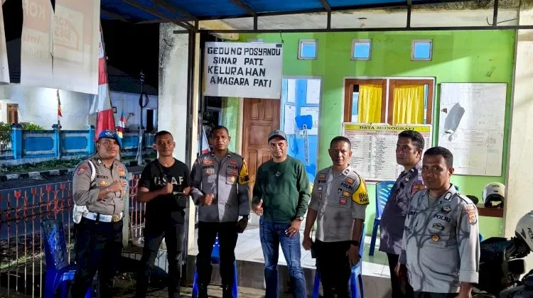 Patroli Malam Polres Flores Timur Perkuat Pengamanan Perbatasan