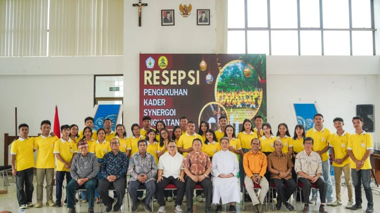 29 Mahasiswa Unika Resmi Jadi Kader Synergoi Paulus
