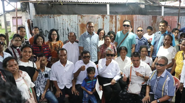 Hadiri Syukuran HUT PETKI, Wagub NTT Beri Dukungan Spiritual bagi Tunanetra