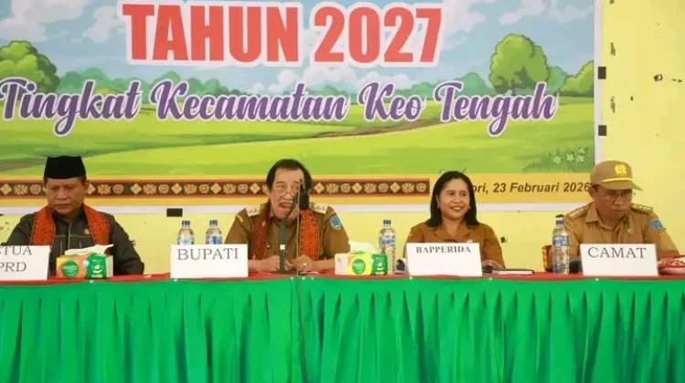 Bupati Nagekeo Resmi Buka Musrenbangcam 2027 di SD Inpres Maunori