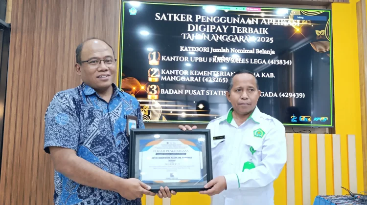 Kemenag Manggarai Sabet Tiga Penghargaan KPPN Awards 2026