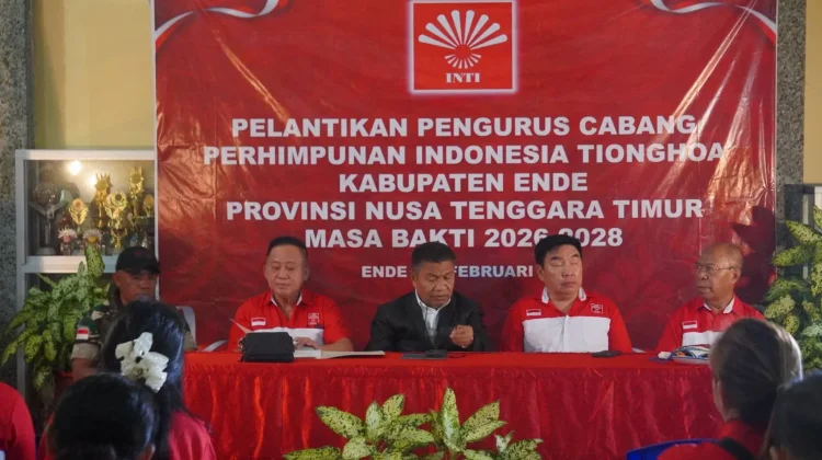 Perhimpunan INTI Ende Resmi Dilantik, Wabup Domi Ajak Tetap Berkomunikasi