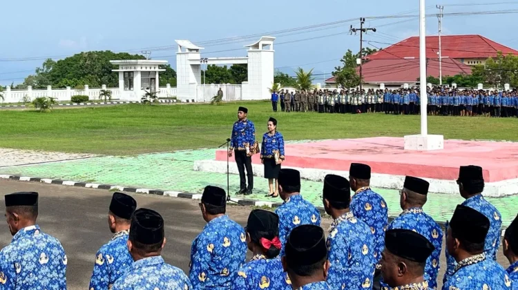 Bupati Petrus Kanisius Tuaq Tegaskan Nol Toleransi Pelanggaran Disiplin ASN