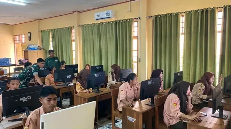 Staf Ter Kodim Ende Gelar Pemeriksaan Psikologi KKRI di SMKN 2
