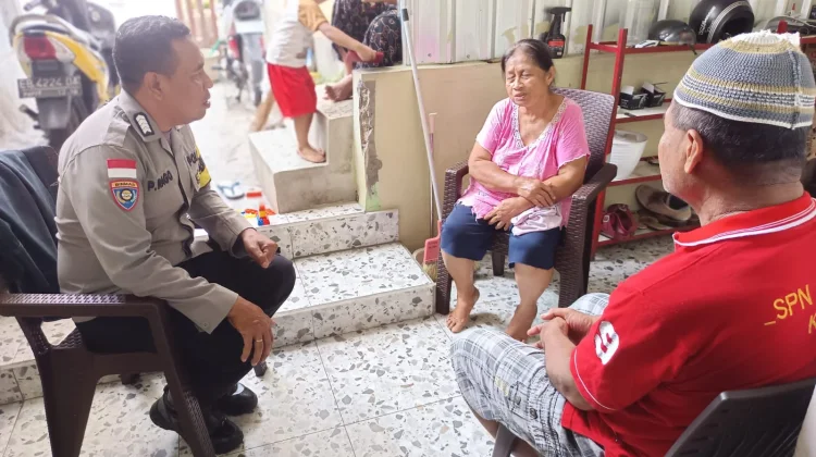 Hujan Deras, Polisi Patroli Dialogis Imbau Warga Onekore Waspada Bencana