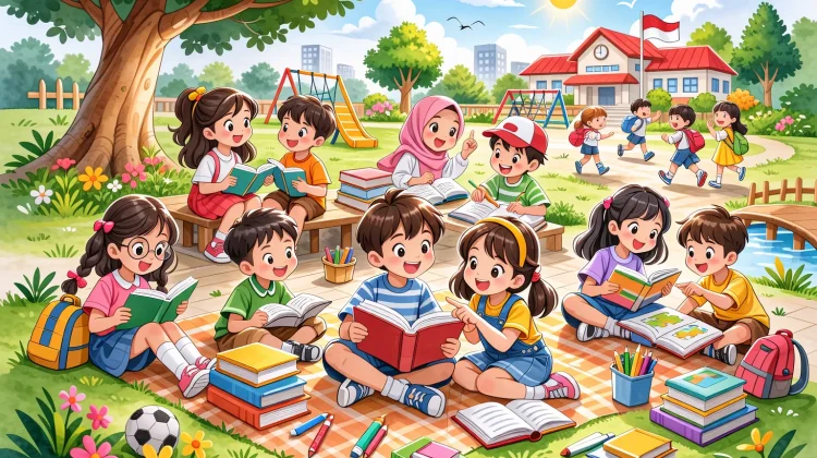 Investasi SDM, Program Literasi Ende Diperkuat