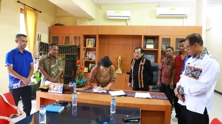Landesa–Pemkab Nagekeo Teken MoU Tanah Ulayat