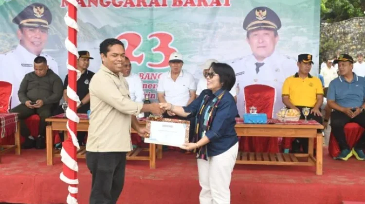 Konsorsium Pangan Bernas Dapat Penghargaan pada HUT Ke-23 Manggarai Barat