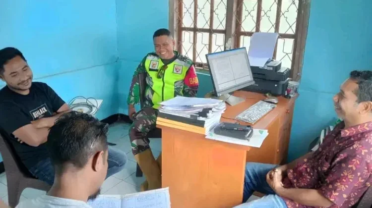 Babinsa Imbau Warga Detuwulu Jaga Kesehatan dan Lingkungan
