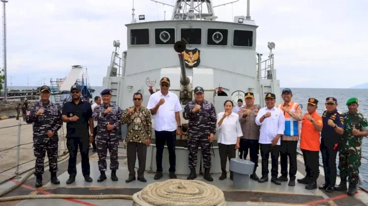 KRI Tongkol-813 Sandar di Maumere, Operasi Jaladhi 2026 Dimulai