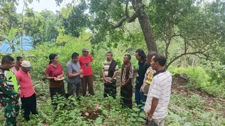 Pembangunan Tower Bersama di Ende Diawali dengan Ritual Adat