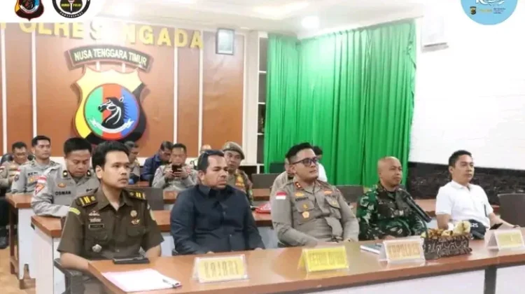 Kapolres Ngada dan Forkopimda Matangkan Operasi Ketupat 2026