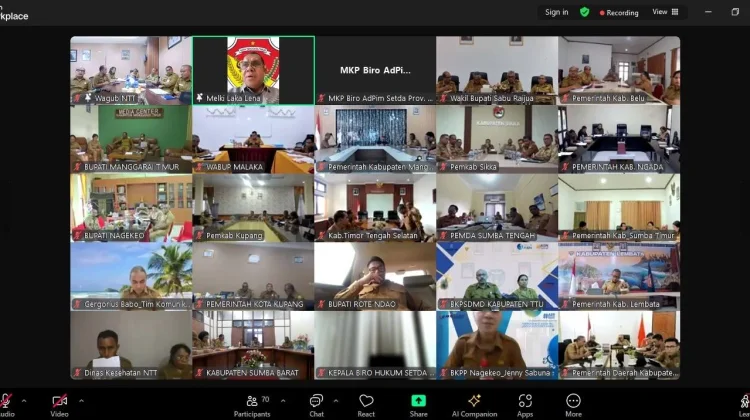 Pemprov NTT Segera Bangun Koordinasi dengan Pemerintah Pusat Terkait Nasib PPPK