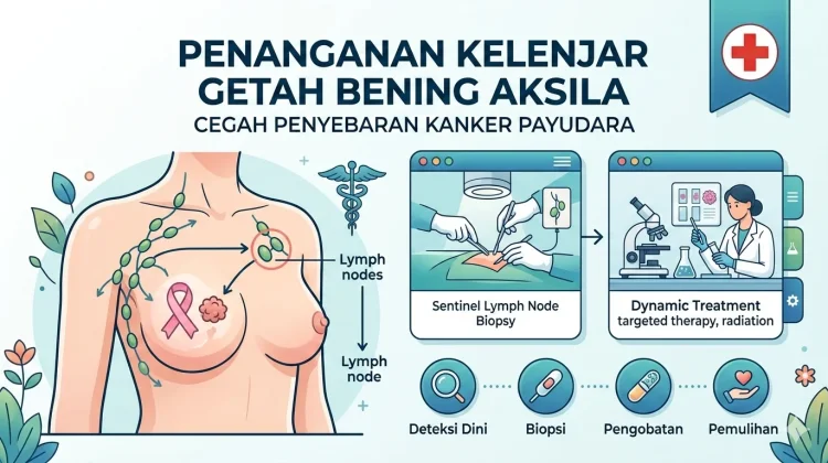 Penanganan Kelenjar Getah Bening Aksila Cegah Penyebaran Kanker Payudara
