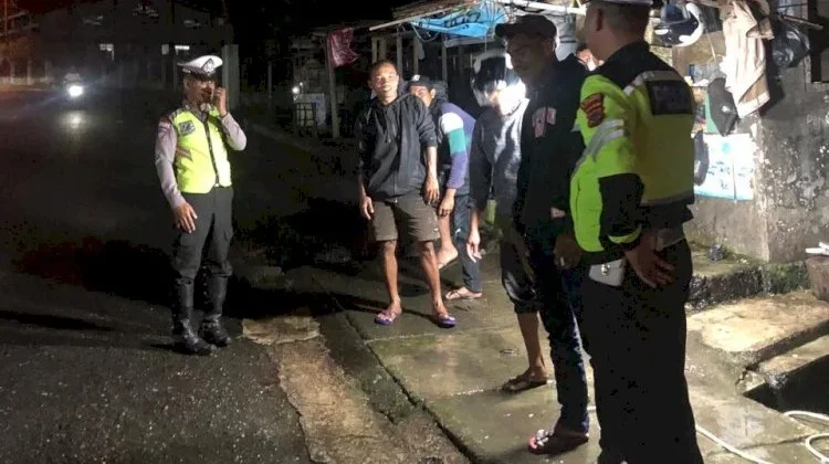 Polres Manggarai Gelar Patroli Malam, Antisipasi Balap Liar di Kota Ruteng
