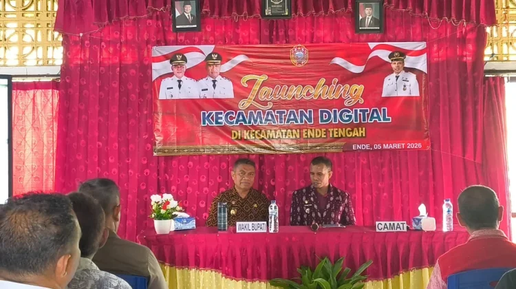Kecamatan Ende Tengah Luncurkan Kecamatan Digital, Permudah Pelayanan Warga