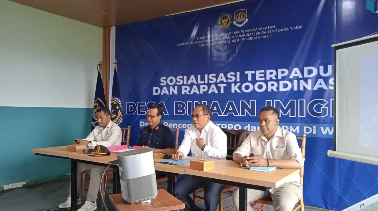 Imigrasi Labuan Bajo Perkuat Desa Cegah TPPO
