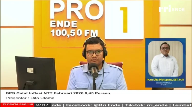 Harga Kebutuhan Naik, Inflasi NTT Capai 0,45 Persen