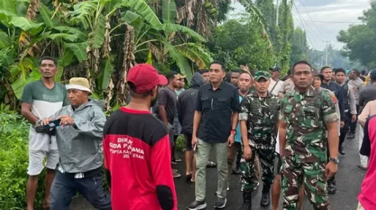 Dandim Flotim Turun Langsung Redam Konflik Warga Adonara
