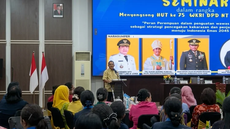 Gubernur NTT Tekankan Peran Perempuan Lindungi Kelompok Rentan