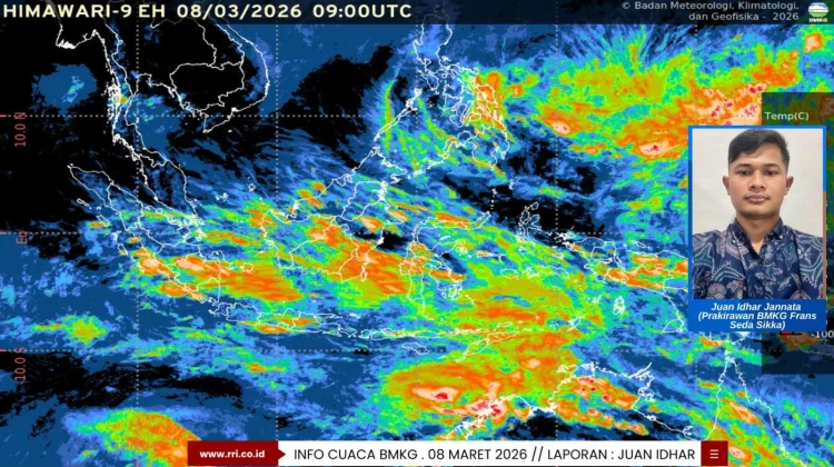 Prakiraan Cuaca Sikka dan Nagekeo Minggu hingga Senin