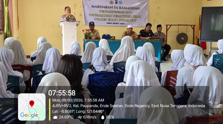 Polres Ende Dorong Karakter Remaja Beriman Melalui Pesantren Kilat