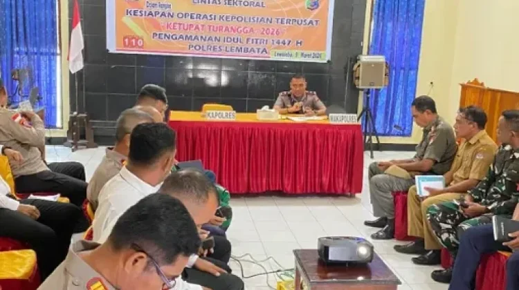 Lembata Siapkan Operasi Turangga Amankan Idul Fitri