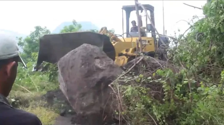 Warga Wolotopo Apresiasi Penanganan Cepat Longsor