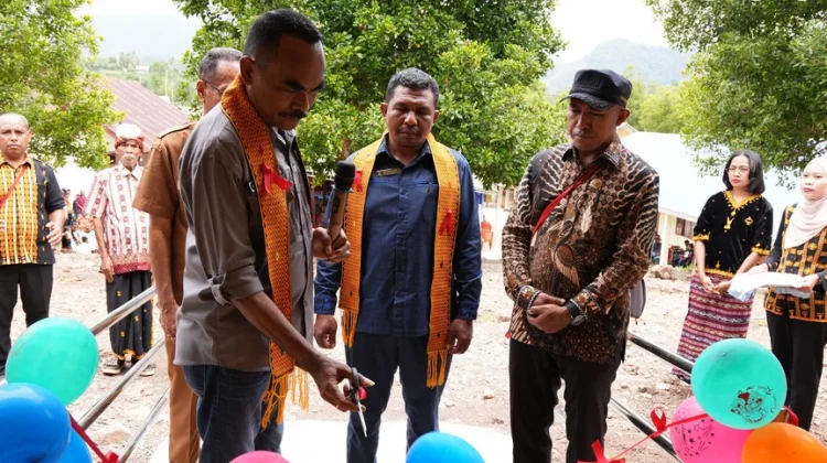 Wakil Bupati Nagekeo Resmikan Gedung Baru SMP Negeri 1 Satap Mauponggo