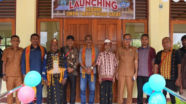 Revitalisasi SMP Mauponggo Satap Dukung Mutu Pendidikan Nagekeo