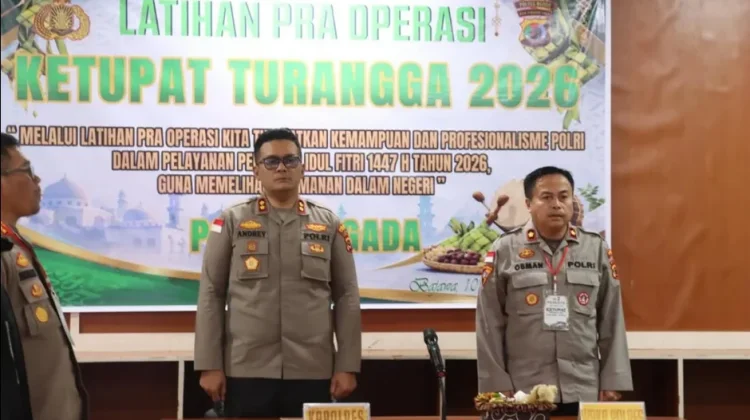Kapolres Ngada Tekankan Sinergi Operasi Ketupat Turangga