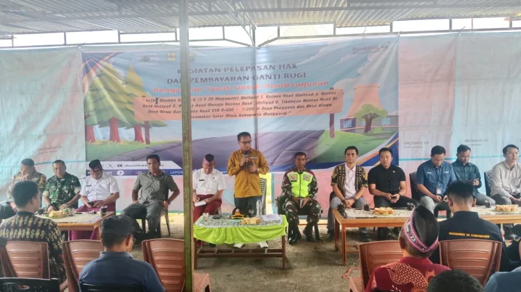 Ratusan Warga Wewo Terima Ganti Kerugian Lahan Proyek PLTP Ulumbu
