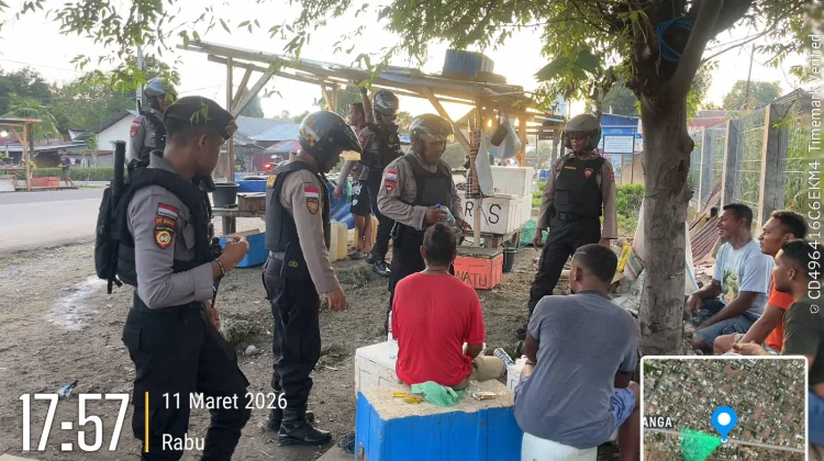 Polres Nagekeo Gelar Patroli KRYD Jaga Kamtibmas