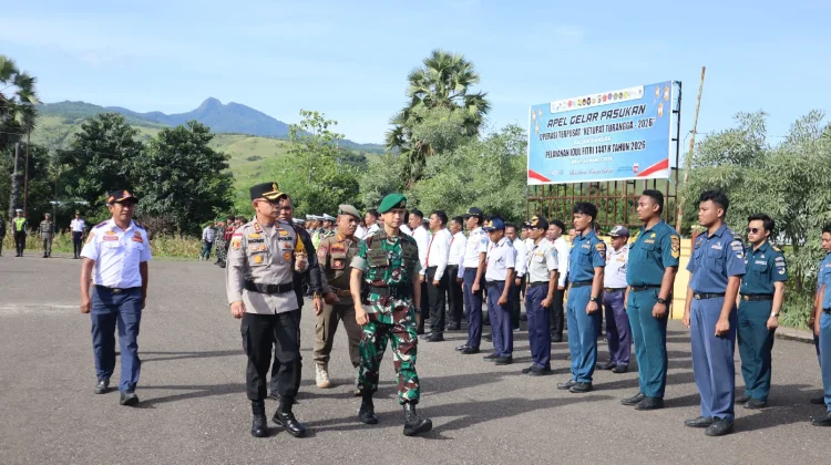 Polres Nagekeo Gelar Apel Operasi Ketupat Turangga 2026