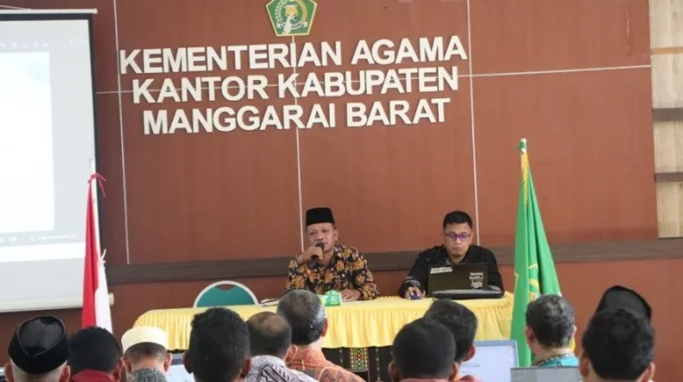 Kemenag Manggarai Barat Gelar Monev Pendataan EMIS GTK dan Pembayaran TPG 2026