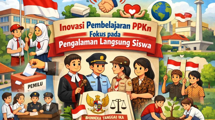 Inovasi Pembelajaran PPKn Fokus pada Pengalaman Langsung Siswa