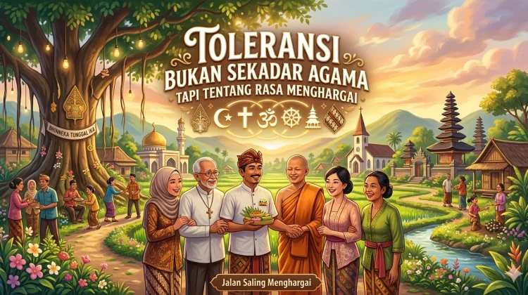 Toleransi Bukan Sekadar Agama tapi Tentang Rasa Menghargai