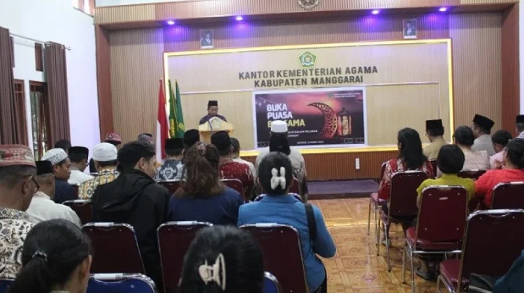 Kemenag Manggarai Gelar Buka Puasa Bersama Lintas Agama, Perkuat Moderasi Beragam