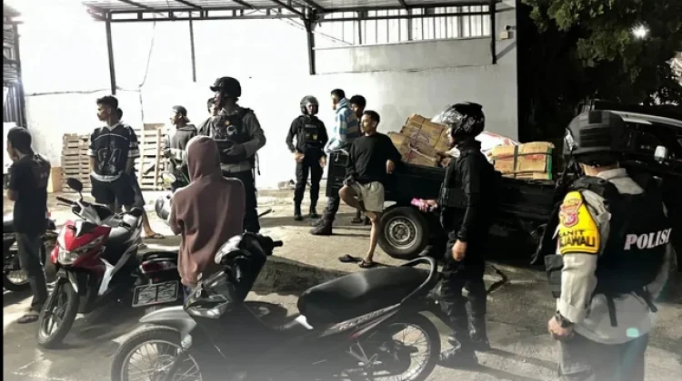 Sat Samapta Polres Ngada Gelar Patroli Malam
